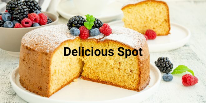 vanilla sponge cake recipe