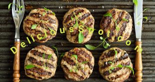 Freshly Grilled Chicken Burger Patties