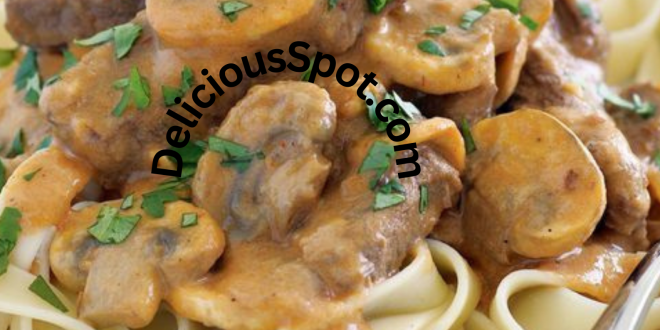 Classic Beef Stroganoff