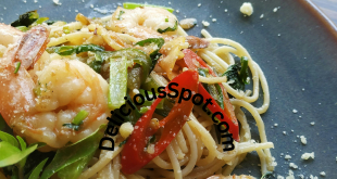 Shrimp Scampi Linguine