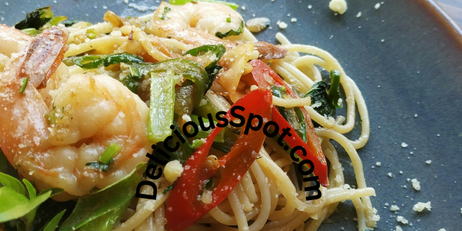 Shrimp Scampi Linguine